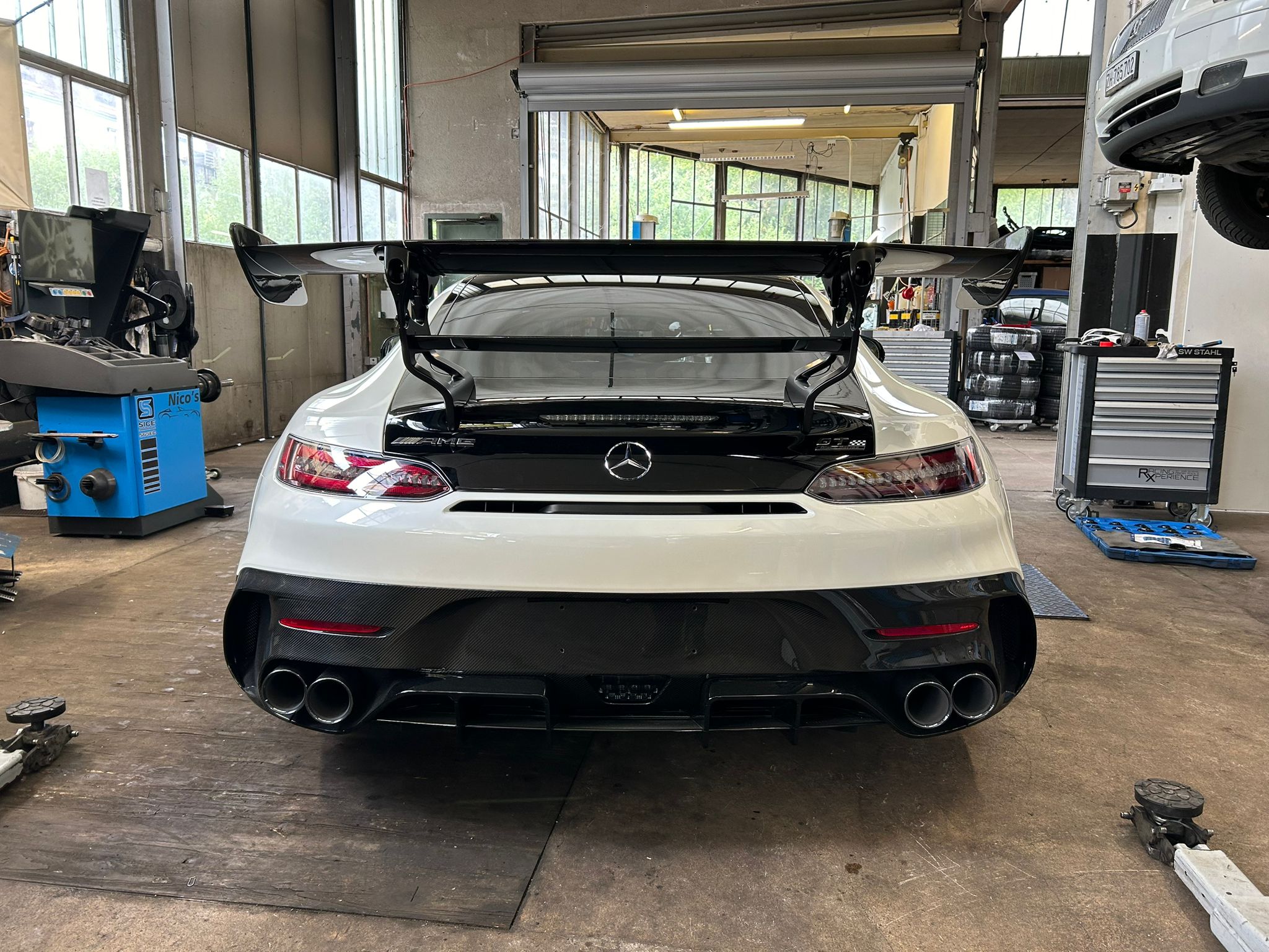 Mercedes-AMG GT Werkstatt